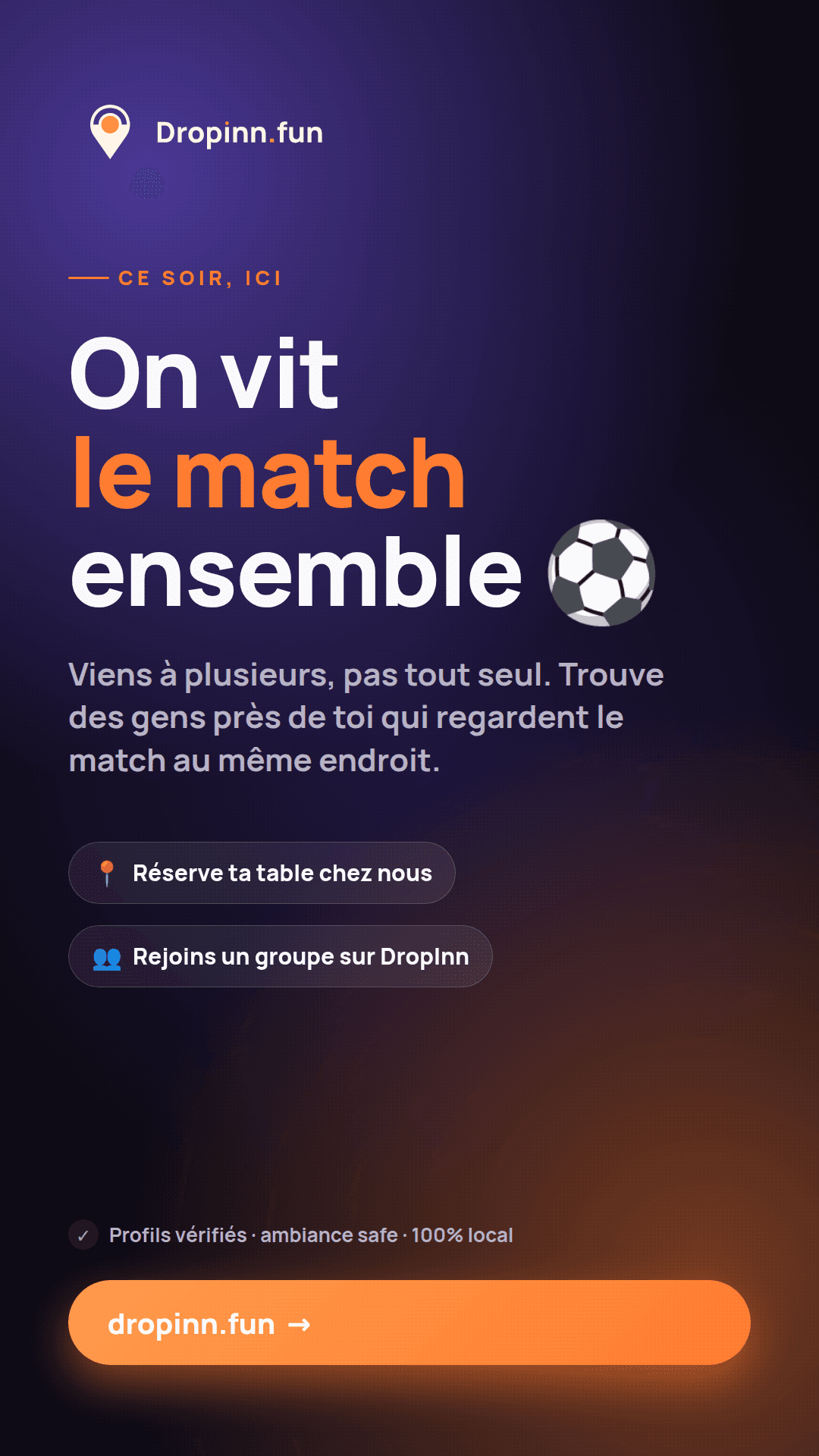 Story soir de match